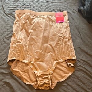 SPANX Shapewear High-Waisted Briefs in Cafe Au Lait - NWT!!